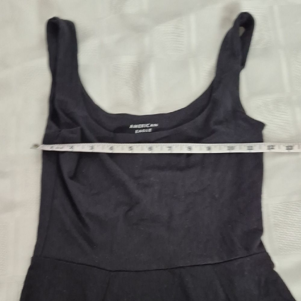 American Eagle Outfitters Black Maxi Dress With Front Slit - Picture 8 of 16